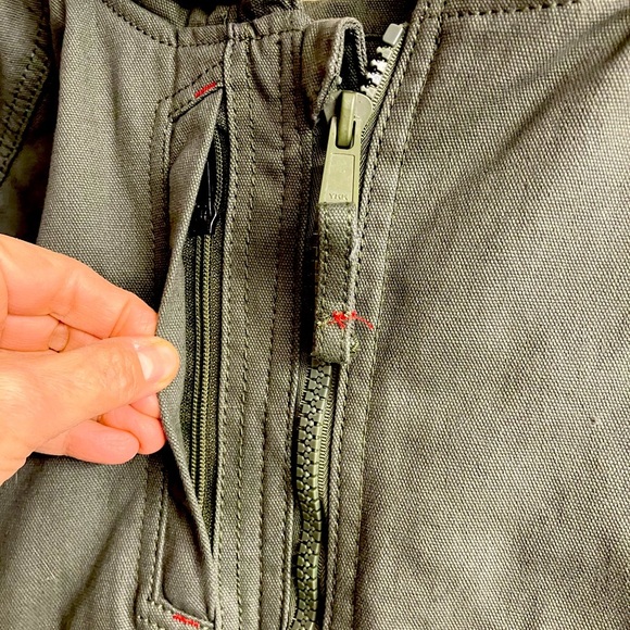 Men’s Hooded Work Coat/Jacket, Heavy Duty, XLT, Green, Lincoln Outfitters, NWT - Picture 3 of 13